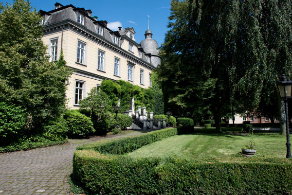 Das Herrenhaus von Burg Hemmersbach