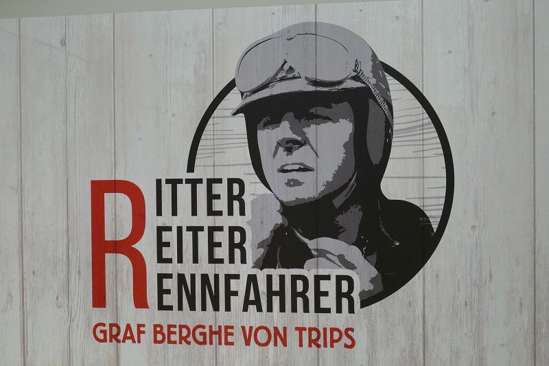 Ausstellung Graf Berghe von Trips im Ringwerk 9